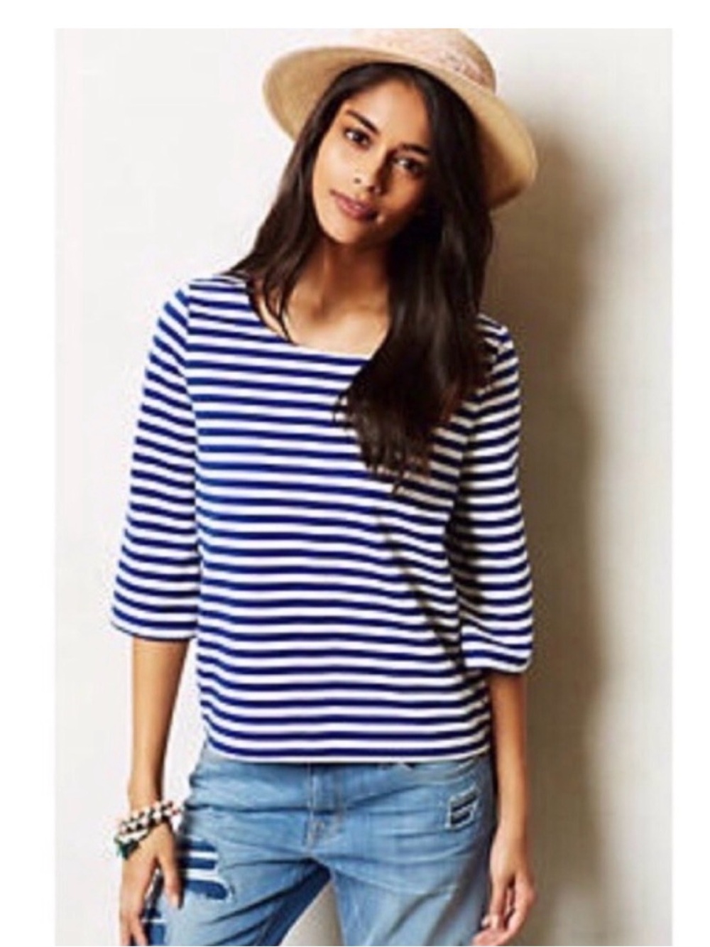 Anthropologie Postmark Genoa Striped Top